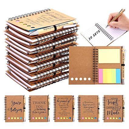 30 Notebook Sets - Thank You Gifts