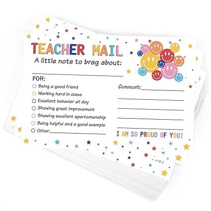 Teacher Mail Notes