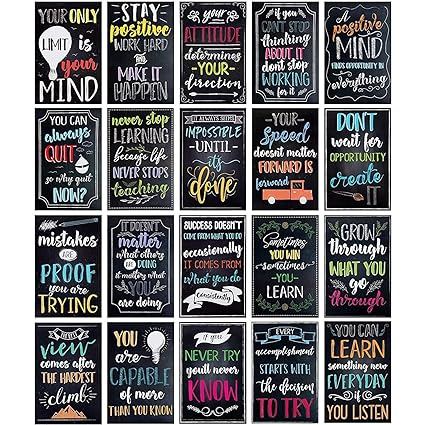 Motivational Classroom Posters