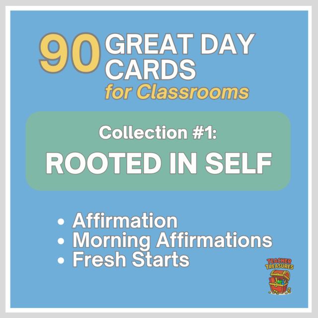 Great Day Cards - Set 1: Rooted in Self (90 Daily Mindset Cards)