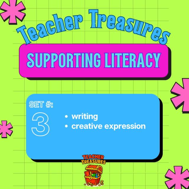 Supporting Literacy - Writing & Creative Expression Activities (set of 40+)