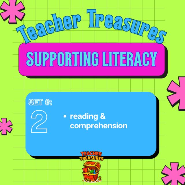Supporting Literacy - Reading & Comprehension Activities (set of 40)